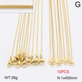 2N2007720bkab-419  Stainless Steel Necklace