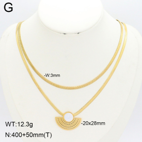 2N3003146abol-771  Stainless Steel Necklace