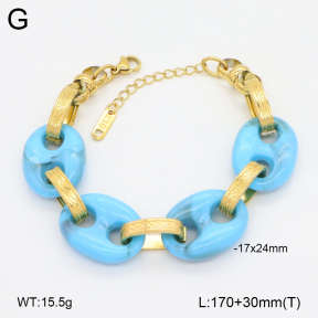 2B3004381bbml-434  Stainless Steel Bracelet