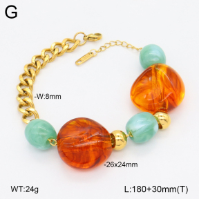 2B4005501bbml-434  Stainless Steel Bracelet