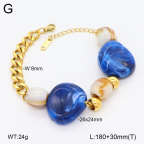 2B4005502bbml-434  Stainless Steel Bracelet