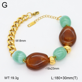 2B4005504bbml-434  Stainless Steel Bracelet