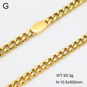 2N2007799aiov-237  Stainless Steel Necklace