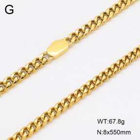 2N2007814aikl-237  Stainless Steel Necklace