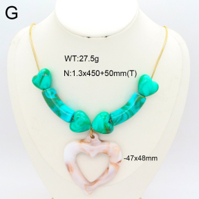 2N4005141bvpl-434  Stainless Steel Necklace