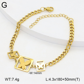 2B2004993bbov-452  Stainless Steel Bracelet