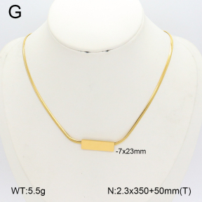 2N2007980aako-452  Stainless Steel Necklace