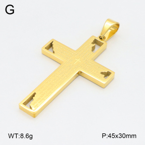 2P2005269bbml-436  Stainless Steel Pendant