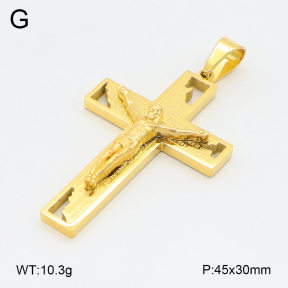 2P2005272bbov-436  Stainless Steel Pendant