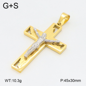 2P2005273bbov-436  Stainless Steel Pendant