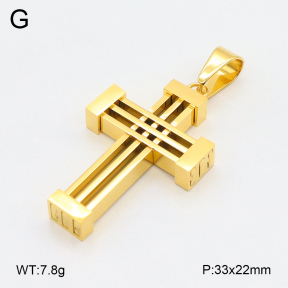 2P2005279bhia-436  Stainless Steel Pendant