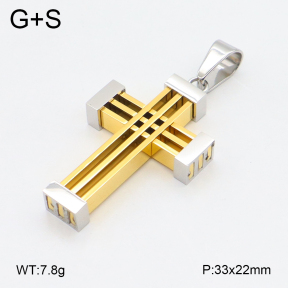 2P2005283bhia-436  Stainless Steel Pendant