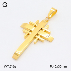 2P2005290bhva-436  Stainless Steel Pendant