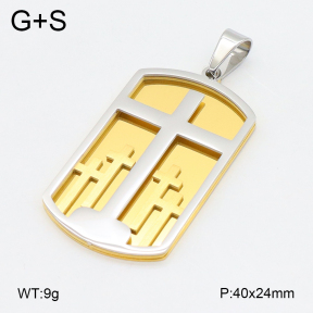 2P2005303vbnl-436  Stainless Steel Pendant