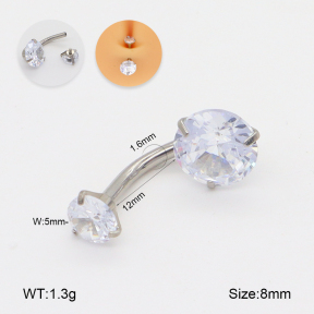 2PU500632vail-675  Stainless Steel Body Jewelry