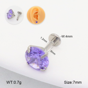 2PU500648aahj-675  Stainless Steel Body Jewelry