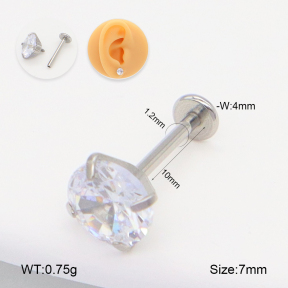 2PU500662aahj-675  Stainless Steel Body Jewelry