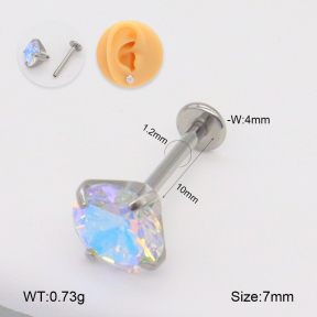 2PU500666aahj-675  Stainless Steel Body Jewelry