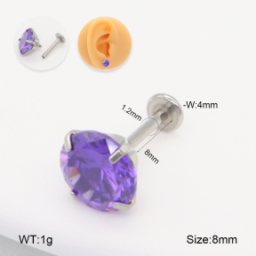 2PU500673aahl-675  Stainless Steel Body Jewelry