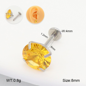 2PU500681aahl-675  Stainless Steel Body Jewelry