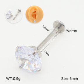 2PU500687aahl-675  Stainless Steel Body Jewelry