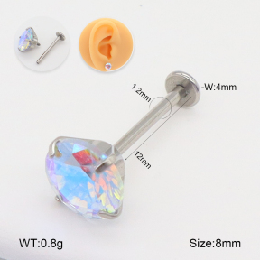 2PU500691aahl-675  Stainless Steel Body Jewelry