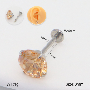 2PU500706aahl-675  Stainless Steel Body Jewelry