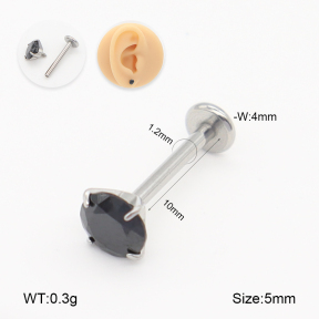 2PU500722avbp-675  Stainless Steel Body Jewelry