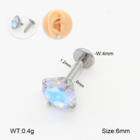 2PU500744aaha-675  Stainless Steel Body Jewelry