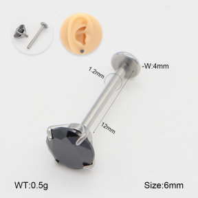 2PU500751aaha-675  Stainless Steel Body Jewelry