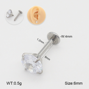 2PU500757aaha-675  Stainless Steel Body Jewelry