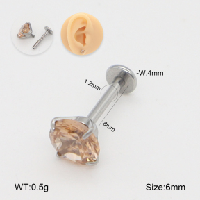 2PU500761aaha-675  Stainless Steel Body Jewelry