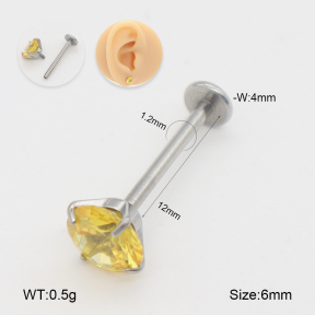 2PU500771aaha-675  Stainless Steel Body Jewelry