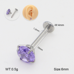 2PU500774aaha-675  Stainless Steel Body Jewelry