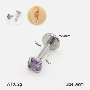 2PU500780vabo-675  Stainless Steel Body Jewelry