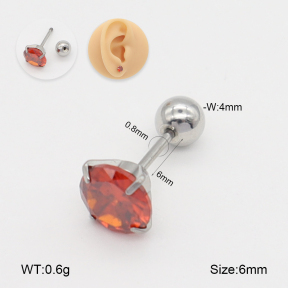 2PU500903aaha-675  Stainless Steel Body Jewelry
