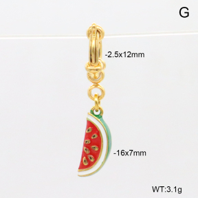 6BC000208vbnb-908  Enamel  Stainless Steel Bikini Charms