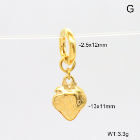 6BC000233vhha-908  Stainless Steel Bikini Charms