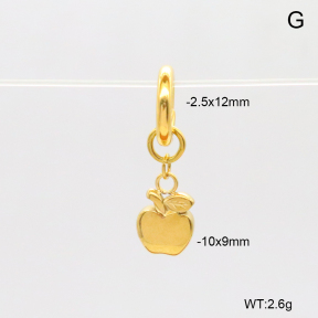 6BC000235vhha-908  Stainless Steel Bikini Charms