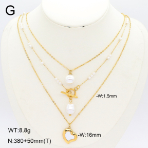 2N3003156bhia-749  Stainless Steel Necklace