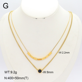 2N4005112bbov-749  Stainless Steel Necklace