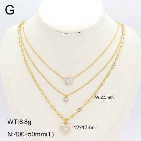 2N4005129bbov-749  Stainless Steel Necklace