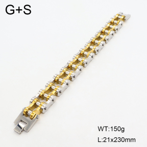 2B2005001bkab-397  Stainless Steel Bracelet