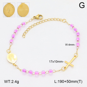 2B4005515bbml-656  Stainless Steel Bracelet