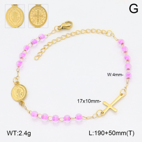 2B4005516bbml-656  Stainless Steel Bracelet