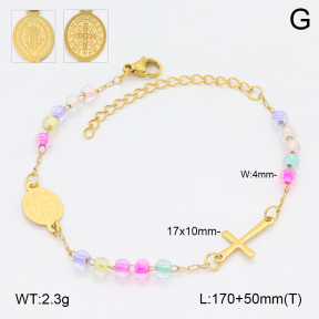 2B4005525bbml-656  Stainless Steel Bracelet