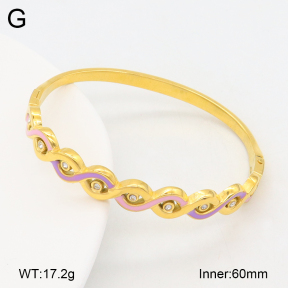 2BA300560bhjl-452  Stainless Steel Bangle