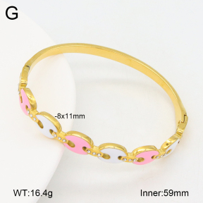 2BA300565bhjl-452  Stainless Steel Bangle