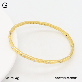 2BA402578bhjl-452  Stainless Steel Bangle