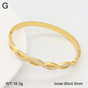 2BA402585bhjl-452  Stainless Steel Bangle
